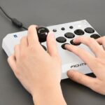 Hori Fighting Stick Mini para PS5, PS4 y PC – Stick Arcade Compacto Oficial Sony - Imagen 4
