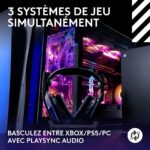 Logitech G Astro A50 LightSpeed Wireless – Auriculares Gaming 24 bits con PlaySync, Base de Carga y Dolby Atmos - Imagen 2