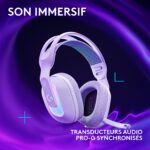 Logitech G522 Lightspeed Auriculares Gaming Inalámbricos RGB para PC, PS5 y Switch 2 - Imagen 4