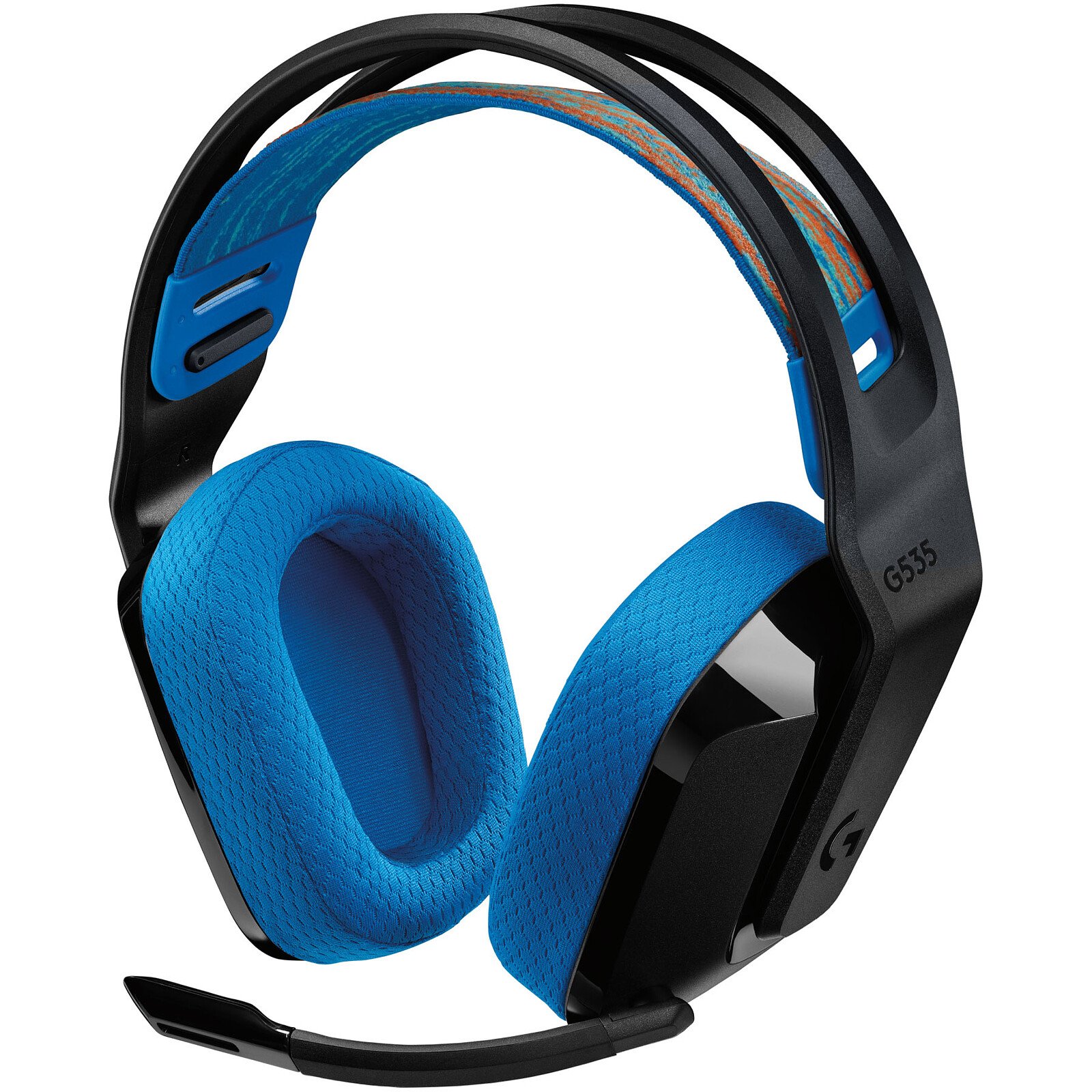logitech-g-g535-lightspeed-wireless-negro.jpg Auriculares Logitech G535 Lightspeed inalámbricos para PC, PS4 y PS5 - Imagen 1